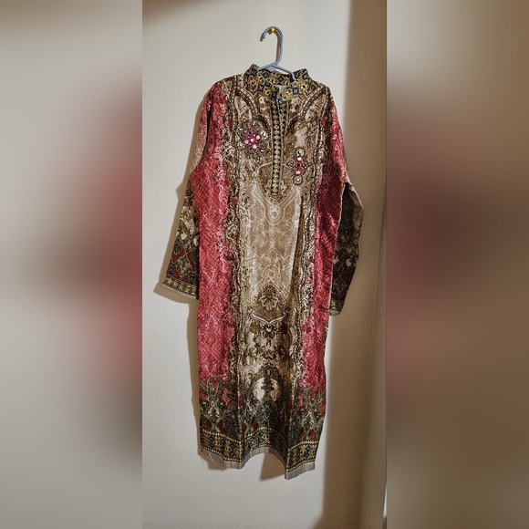 Punjabi Suit Pant Pallazo - Picture 1 of 3